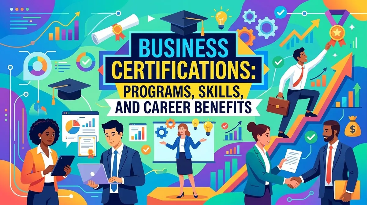 Business Certifications: Programs, Skills, and Career Benefits