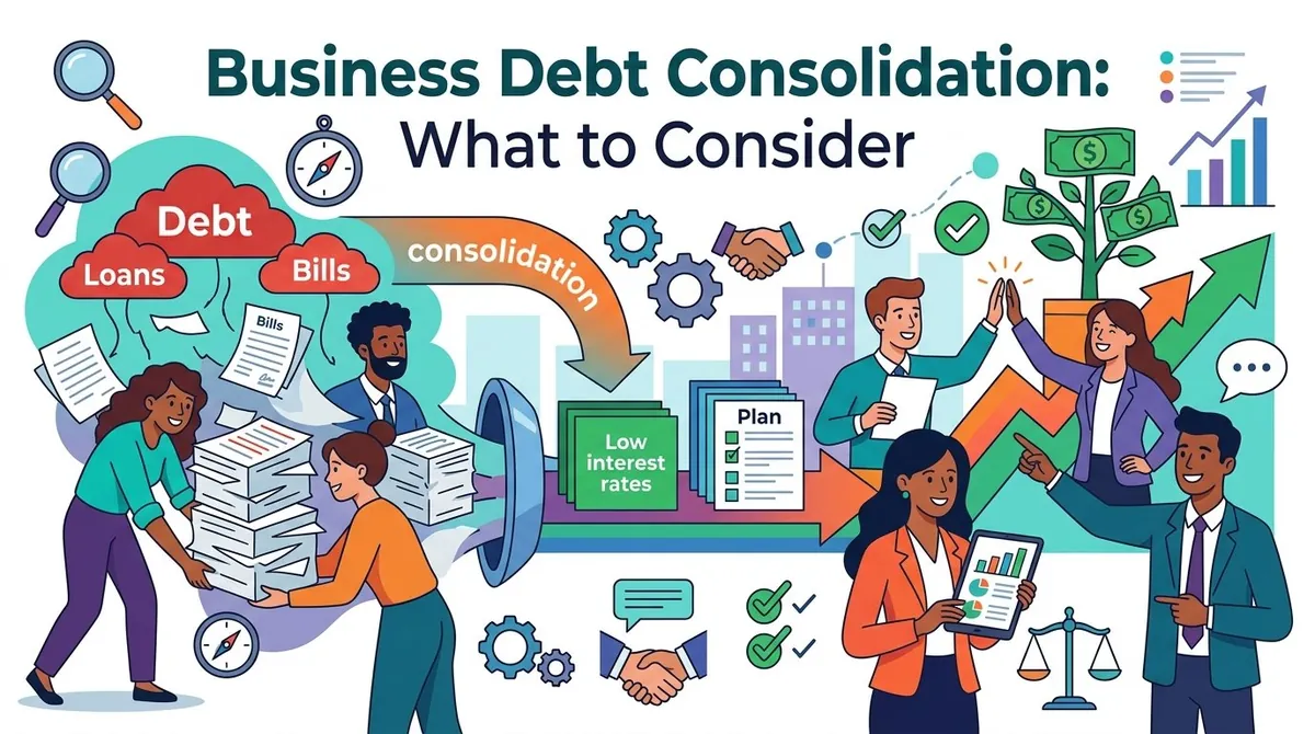 Business Debt Consolidation: What to Consider