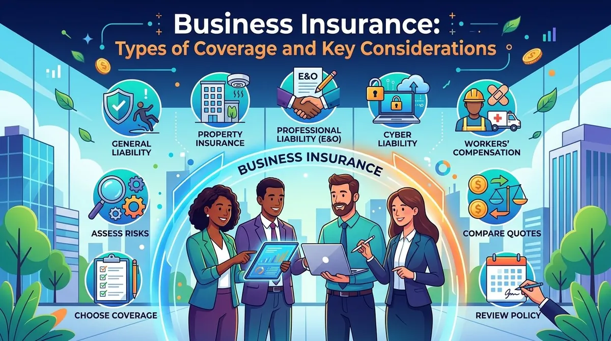 Business Insurance: Types of Coverage and Key Considerations