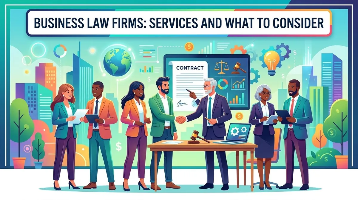 Business Law Firms: Services and What to Consider