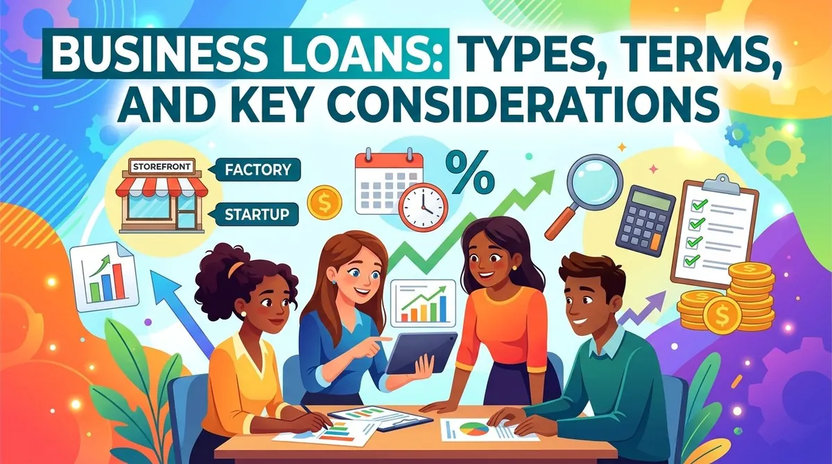 Business Loans: Types, Terms, and Key Considerations