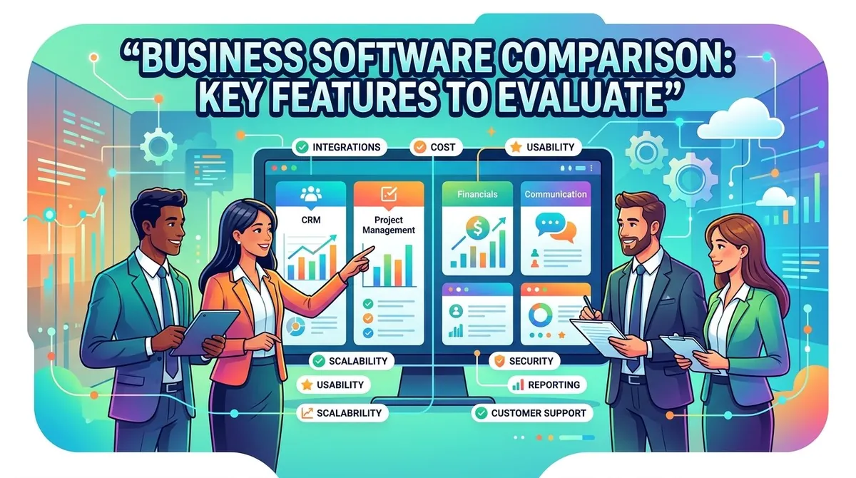 Business Software Comparison: Key Features to Evaluate