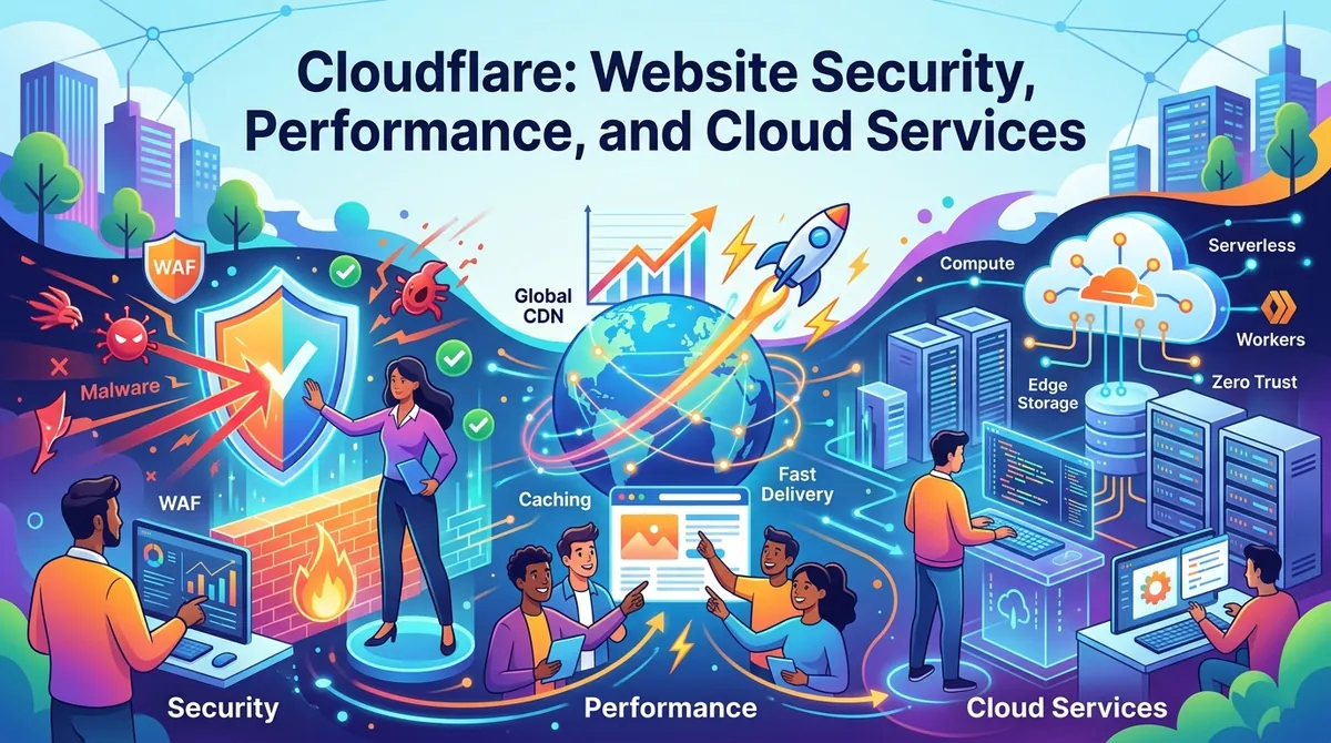 Cloudflare: Website Security, Performance, and Cloud Services