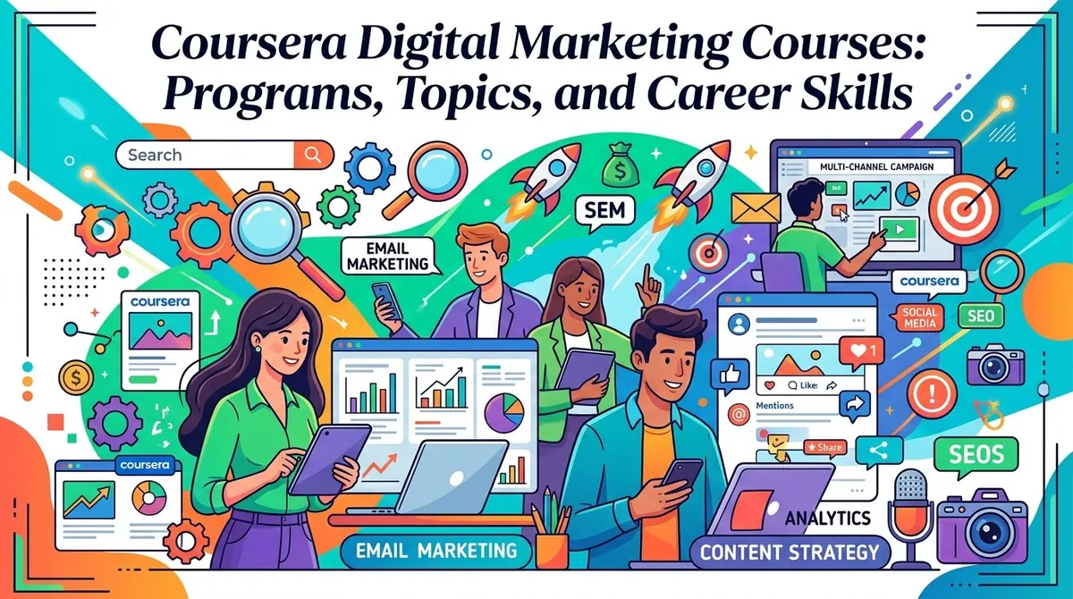 Coursera Digital Marketing Courses: Programs, Topics, and Career Skills
