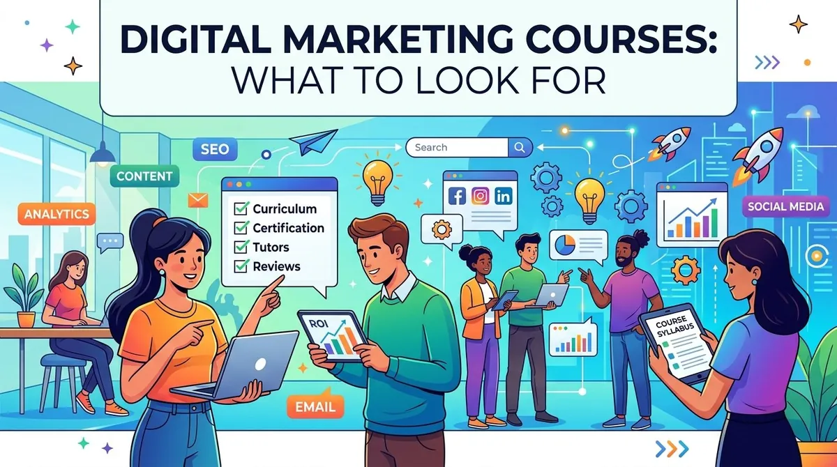 Digital Marketing Courses: What to Look For