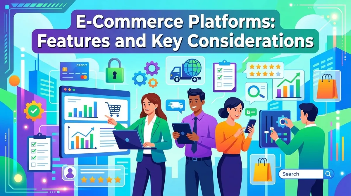 E-Commerce Platforms: Features and Key Considerations