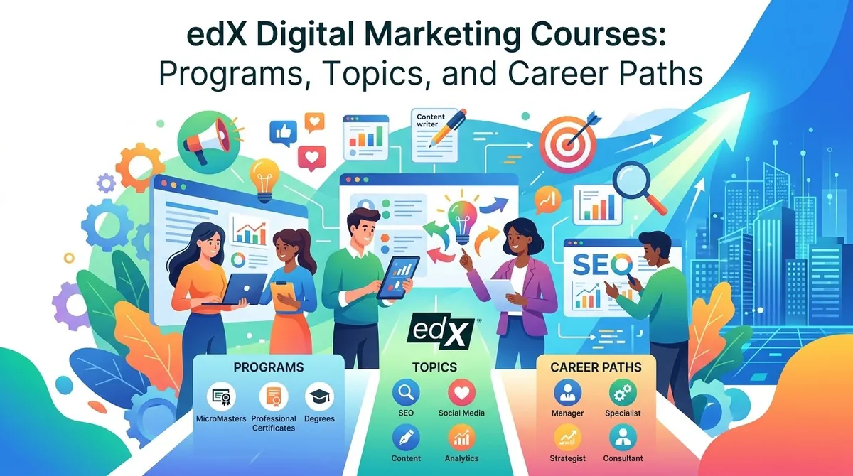 edX Digital Marketing Courses: Programs, Topics, and Career Paths