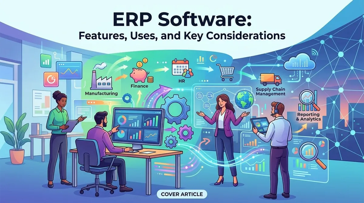 ERP Software: Features, Uses, and Key Considerations