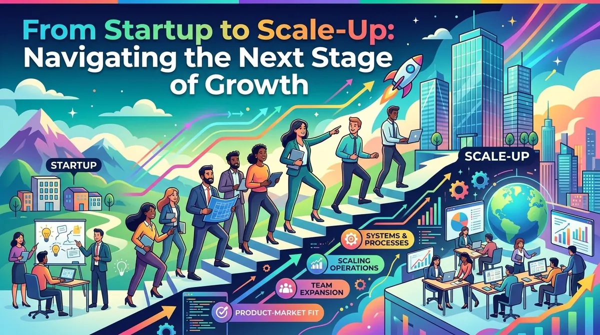 From Startup to Scale-Up: Navigating the Next Stage of Growth