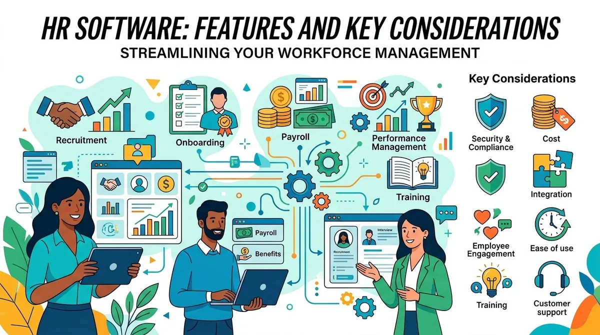 HR Software: Features and Key Considerations
