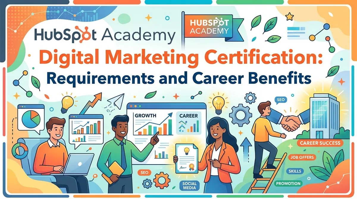 HubSpot Academy Digital Marketing Certification: Requirements and Career Benefits
