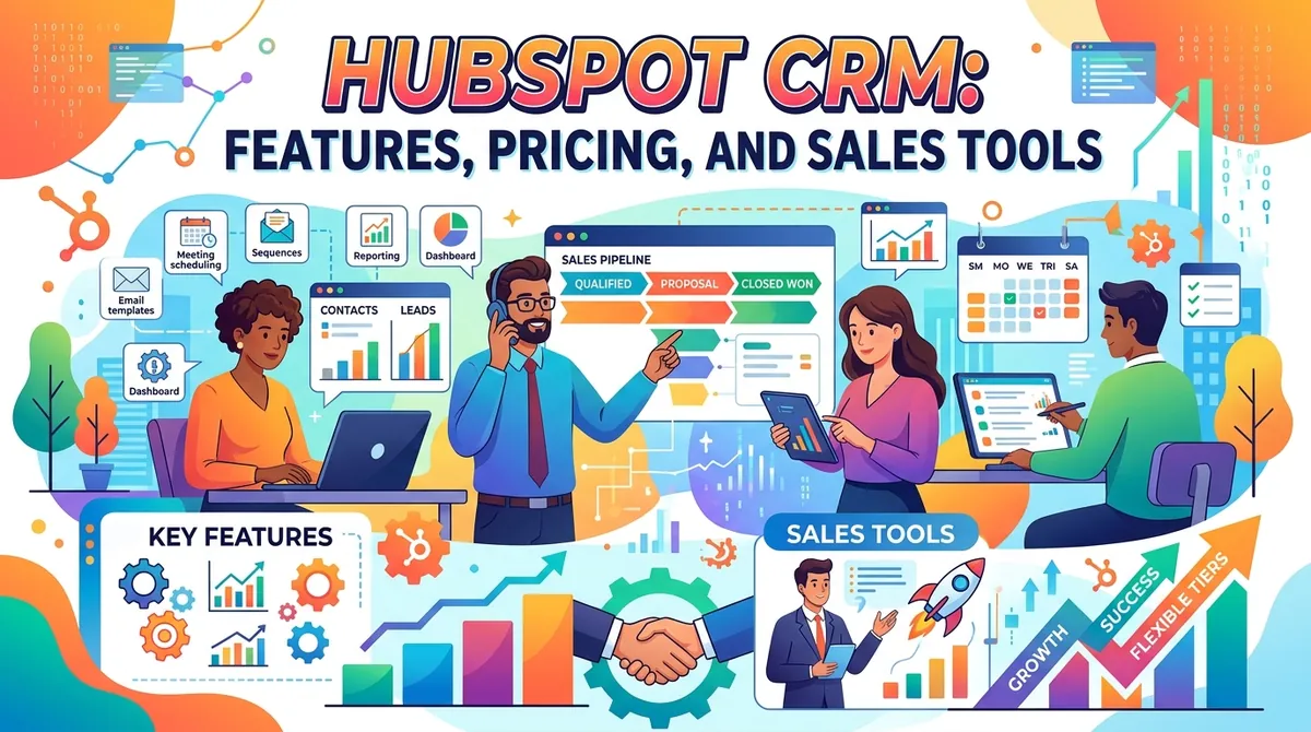HubSpot CRM: Features, Pricing, and Sales Tools