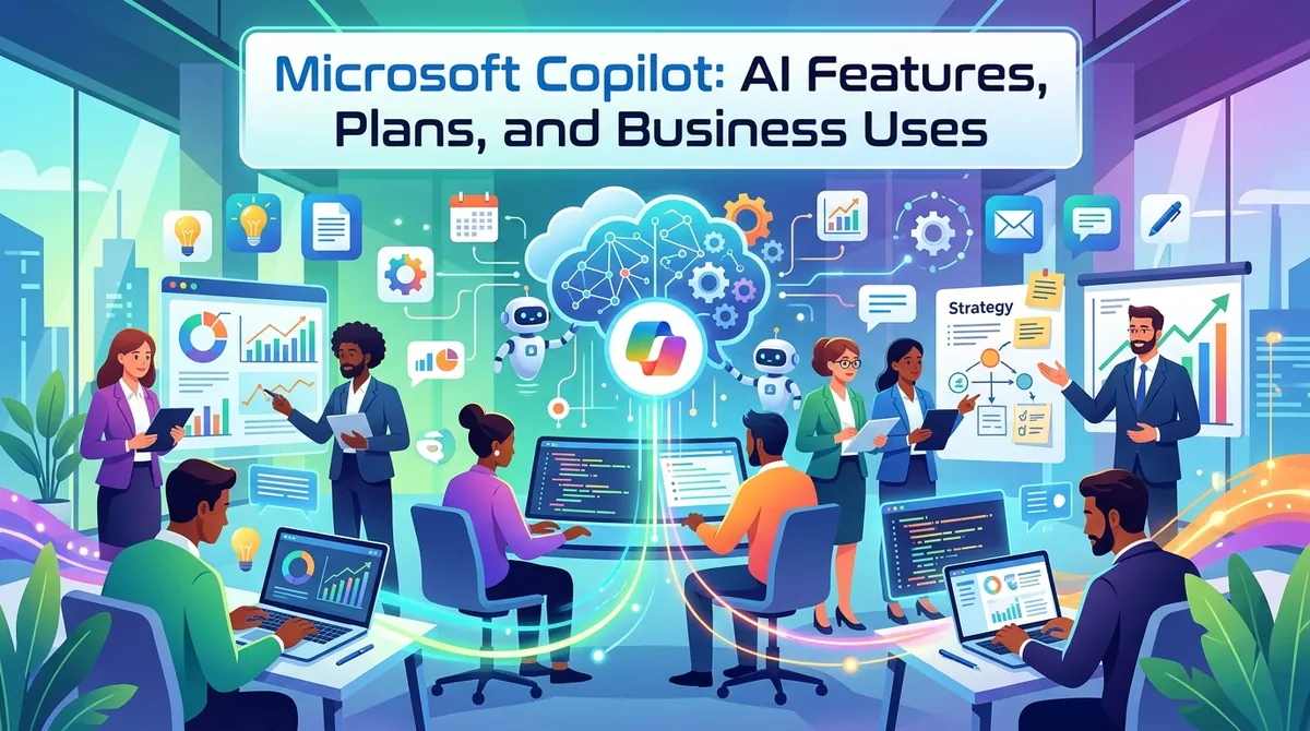 Microsoft Copilot: AI Features, Plans, and Business Uses