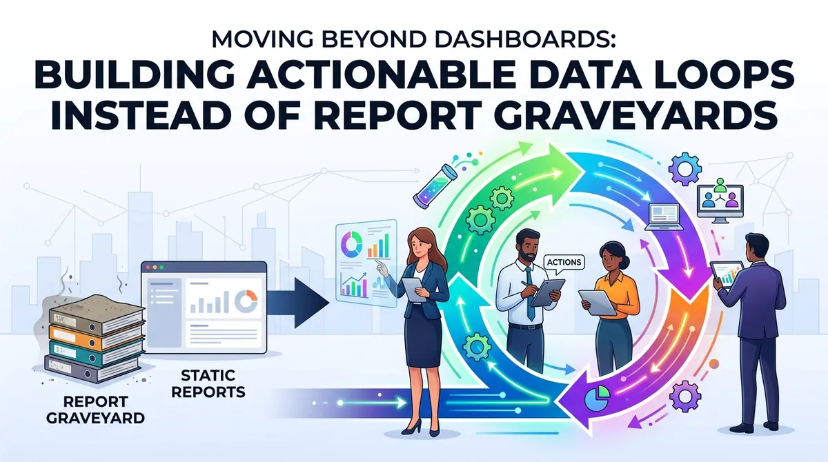 Moving Beyond Dashboards: Building Actionable Data Loops Instead of Report Graveyards