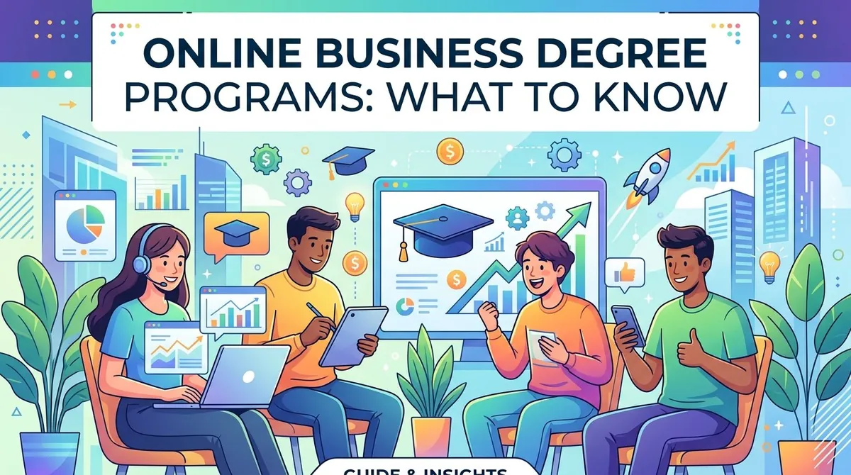 Online Business Degree Programs: What to Know
