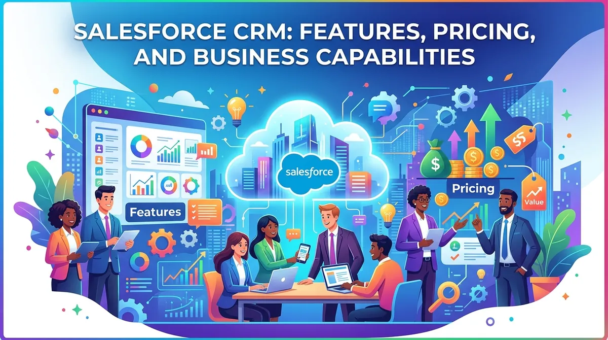 Salesforce CRM: Features, Pricing, and Business Capabilities