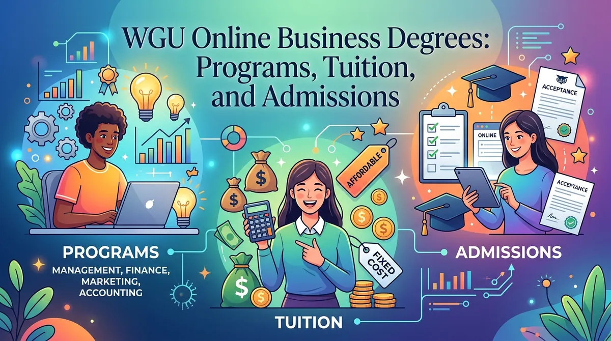 WGU Online Business Degrees: Programs, Tuition, and Admissions